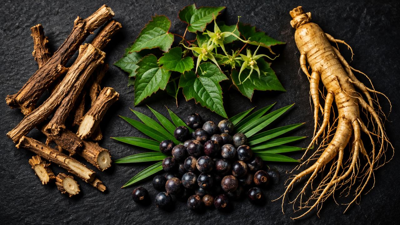 Natural herbal ingredients for male vitality